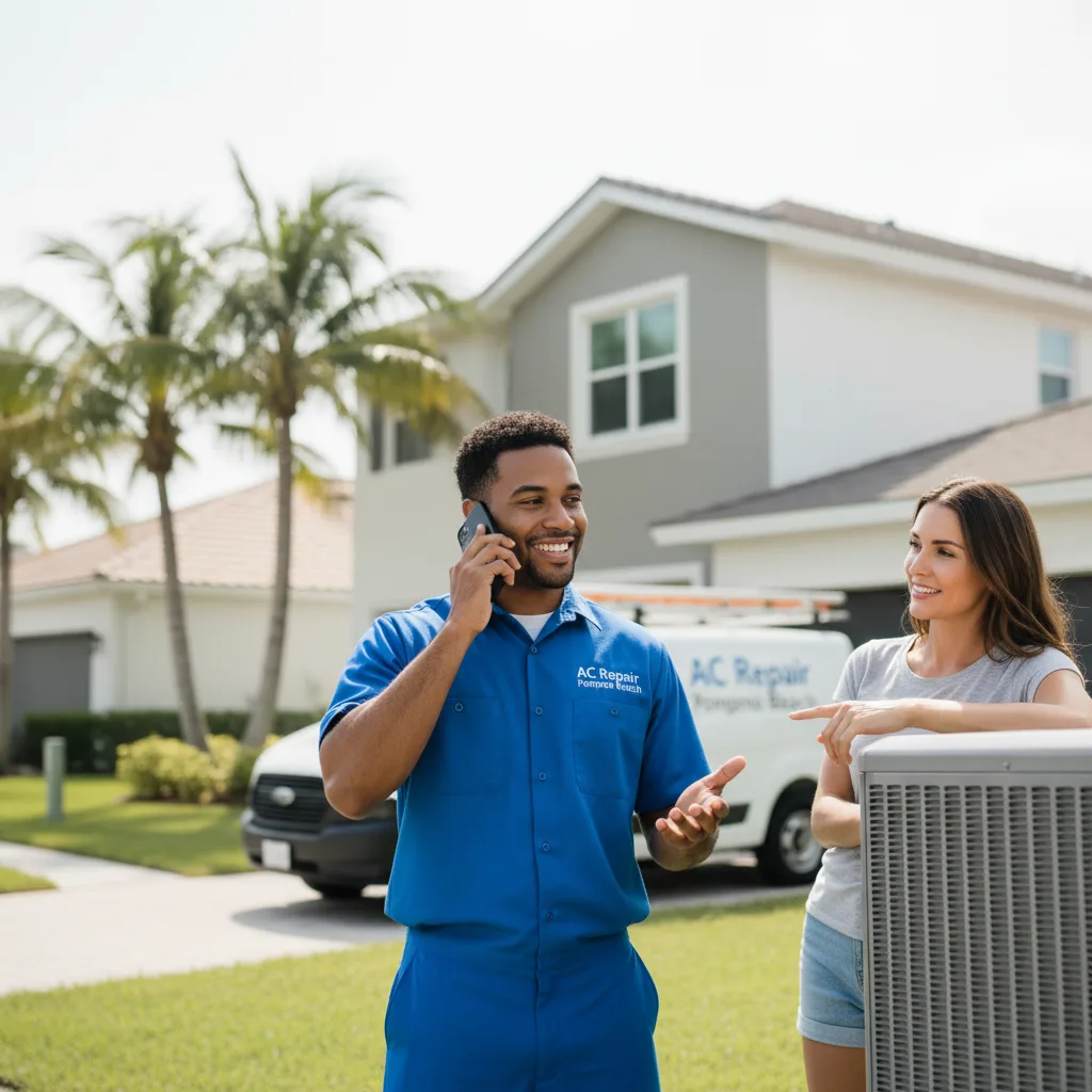 AC Repair Pompano Beach customer support in Halstead